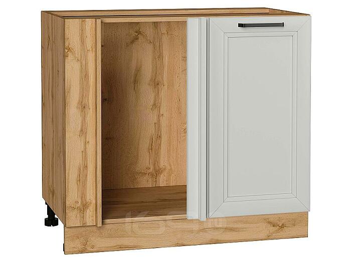 Шкаф нижний угловой Нео Grey Silk/Дуб Вотан 816*890*480