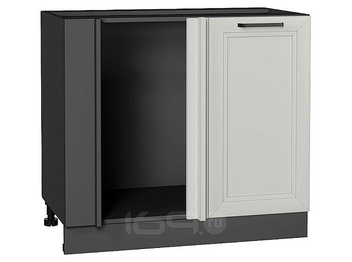 Шкаф нижний угловой Нео Grey Silk/Graphite 816*890*480