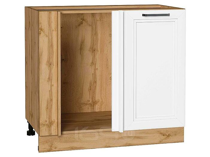 Шкаф нижний угловой Нео White Silk/Дуб Вотан 816*890*480