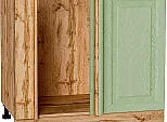 Шкаф нижний угловой Ницца Дуб оливковый/Дуб Вотан 816*890*478