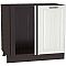 Шкаф нижний угловой Прага Белое дерево Graphite 816*890*478