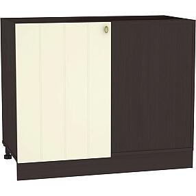 Шкаф нижний угловой Прованс НУ 990 Ваниль-Венге