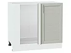 Шкаф нижний угловой Сканди Cappuccino Softwood Белый 816*890*480