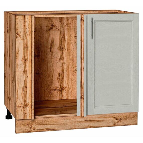 Шкаф нижний угловой Сканди Cappuccino Softwood Дуб Вотан 816*890*480