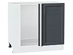 Шкаф нижний угловой Сканди Graphite Softwood Белый 816*890*480