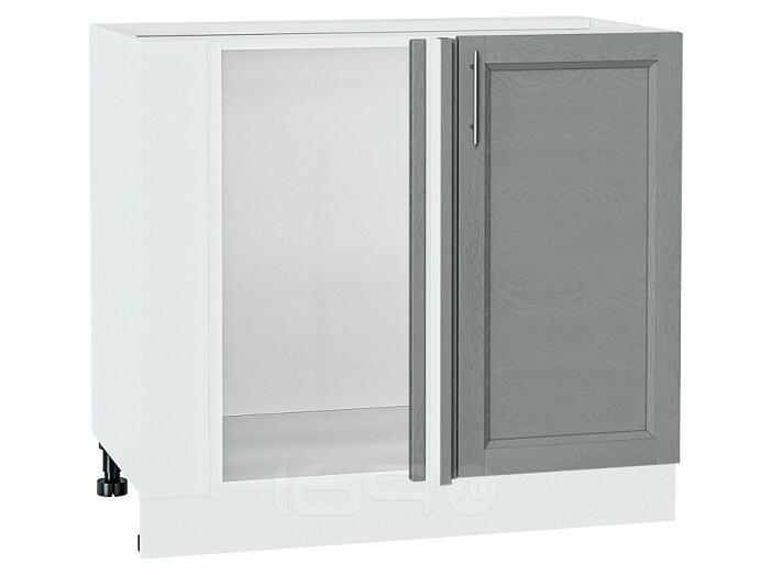 Шкаф нижний угловой Сканди Grey Softwood Белый 816*890*480