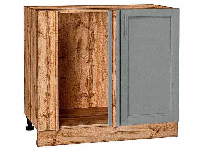 Шкаф нижний угловой Сканди Grey Softwood Дуб Вотан 816*890*480