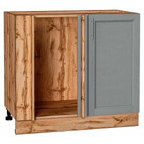 Шкаф нижний угловой Сканди Grey Softwood Дуб Вотан 816*890*480