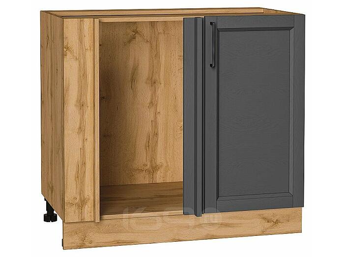 Шкаф нижний угловой Сканди Stormy Silkwood/Дуб Вотан 816*890*480