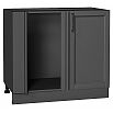 Шкаф нижний угловой Сканди Stormy Silkwood/Graphite 816*890*480