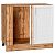 Шкаф нижний угловой Сканди White Softwood Дуб Вотан 816*890*480