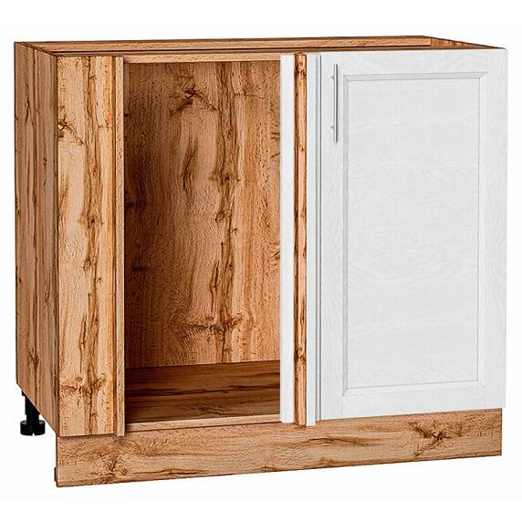 Шкаф нижний угловой Сканди White Softwood Дуб Вотан 816*890*480