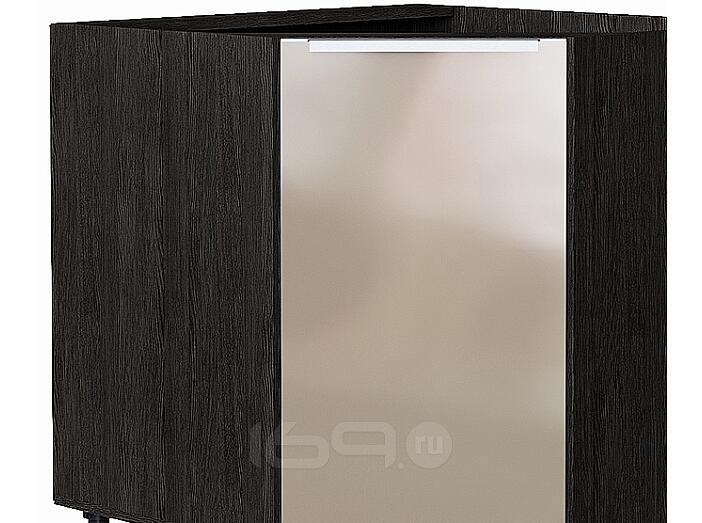 Шкаф нижний угловой (трапеция) Фьюжн НУ 890 Gallant-Венге