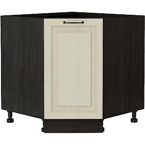 Шкаф нижний угловой (трапеция) Ницца НУ 890 Дуб крем-Венге