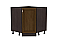 Шкаф нижний угловой (трапеция) Шале НУ 890 Antico-Венге