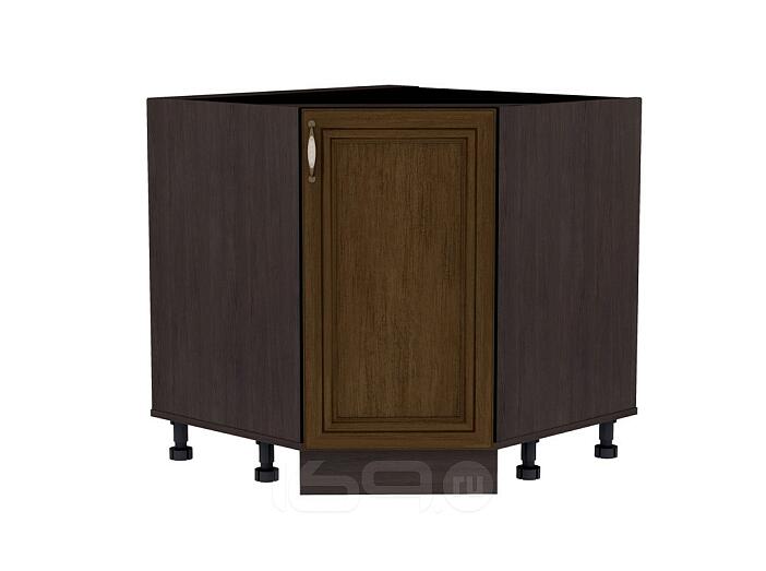 Шкаф нижний угловой (трапеция) Шале НУ 890 Antico-Венге