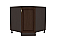 Шкаф нижний угловой (трапеция) Шале НУ 890 Thermo Oak-Венге