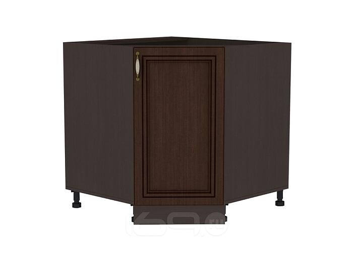 Шкаф нижний угловой (трапеция) Шале НУ 890 Thermo Oak-Венге