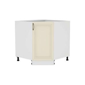 Шкаф нижний угловой (трапеция) Шале НУ 890 Ivory-Белый