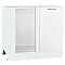 Шкаф нижний угловой Валерия-М Белый глянец Белый 816*890*478 Шкаф нижний угловой Валерия-М Белый глянец Белый 816*890*478