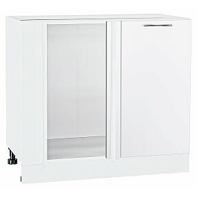 Шкаф нижний угловой Валерия-М Белый глянец Белый 816*890*478