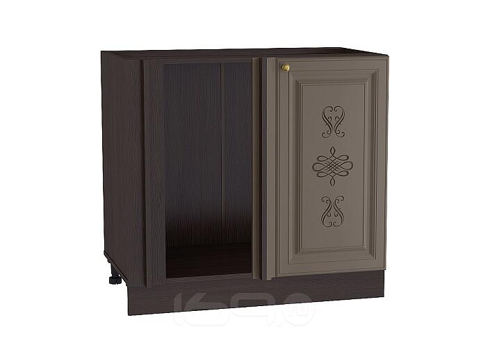 Шкаф нижний угловой Версаль НУ 990М Смоки Софт-Венге