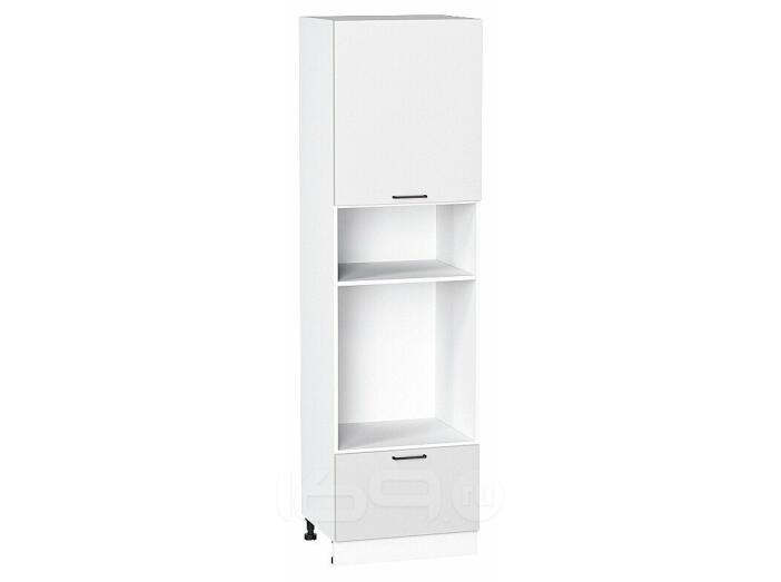 Шкаф пенал с 1-ой дверцей и ящиком под технику Флэт White In 2S/Белый 2132*600*574