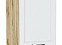 Шкаф пенал с 2-мя дверцами Барселона Белый Дуб Вотан 2132*400*574