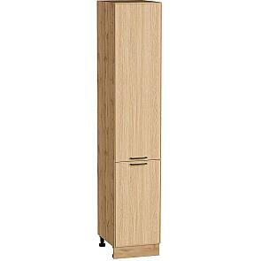 Шкаф пенал с 2-мя дверцами Эйр Real Oak/Дуб Вотан 2132*400*576
