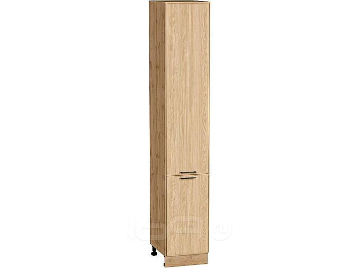 Шкаф пенал с 2-мя дверцами Эйр Real Oak/Дуб Вотан 2336*400*576