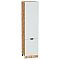 Шкаф пенал с 2-мя дверцами Евро Белый Дуб Вотан 2336*600*574 Шкаф пенал с 2-мя дверцами Евро Белый Дуб Вотан 2336*600*574