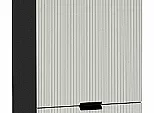 Шкаф пенал с 2-мя дверцами Евро Лайн Агат / Graphite 2132*600*574