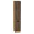 Шкаф пенал с 2-мя дверцами Флэт Brown Casella Oak 2S/Дуб Вотан 2132*400*574