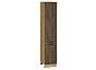 Шкаф пенал с 2-мя дверцами Флэт Brown Casella Oak 2S/Дуб Вотан 2132*400*574