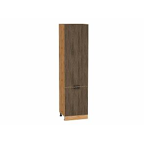 Шкаф пенал с 2-мя дверцами Флэт Brown Casella Oak 2S/Дуб Вотан 2336*600*574