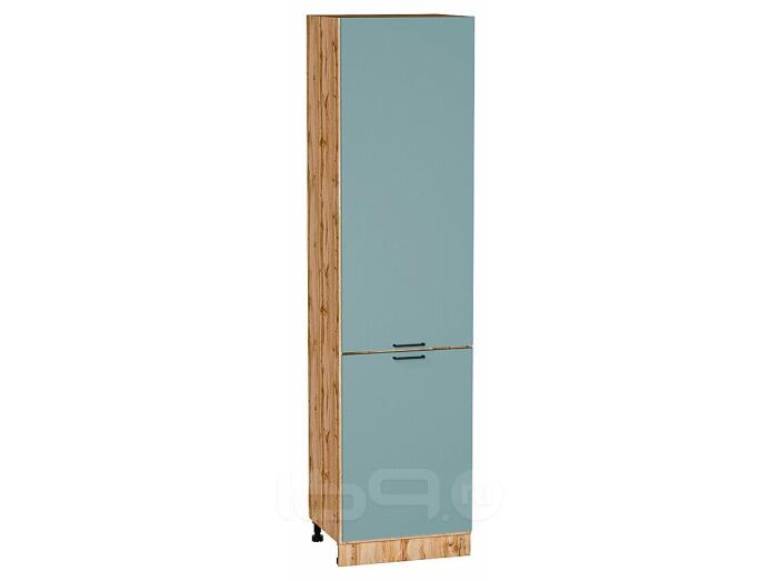 Шкаф пенал с 2-мя дверцами Флэт Grey-green In 2S/Дуб Вотан 2336*600*574