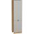 Шкаф пенал с 2-мя дверцами Флэт Light Grey In 2S/Дуб Вотан 2336*600*574