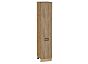 Шкаф пенал с 2-мя дверцами Флэт Natural Casella Oak 2S/Дуб Вотан 2132*400*574