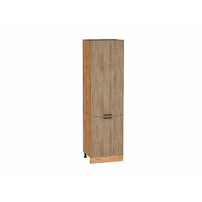 Шкаф пенал с 2-мя дверцами Флэт Natural Casella Oak 2S/Дуб Вотан 2132*600*574