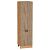 Шкаф пенал с 2-мя дверцами Флэт Natural Casella Oak 2S/Дуб Вотан 2132*600*574