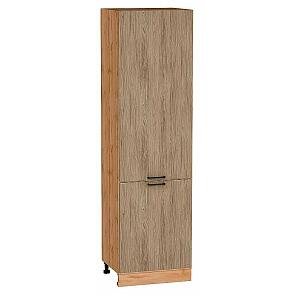 Шкаф пенал с 2-мя дверцами Флэт Natural Casella Oak 2S/Дуб Вотан 2132*600*574