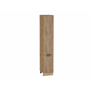 Шкаф пенал с 2-мя дверцами Флэт Natural Casella Oak 2S/Дуб Вотан 2336*400*574
