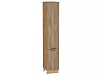 Шкаф пенал с 2-мя дверцами Флэт Natural Casella Oak 2S/Дуб Вотан 2336*400*574