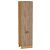 Шкаф пенал с 2-мя дверцами Флэт Natural Casella Oak 2S/Дуб Вотан 2336*600*574