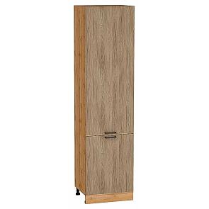 Шкаф пенал с 2-мя дверцами Флэт Natural Casella Oak 2S/Дуб Вотан 2336*600*574