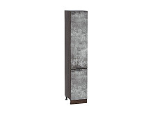 Шкаф пенал с 2-мя дверцами Флэт Temple Stone 2S Венге | 40 см