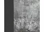 Шкаф пенал с 2-мя дверцами Флэт Temple Stone 2S/Graphite 2132*400*574