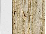 Шкаф пенал с 2-мя дверцами Флэт Wotan Oak 2S/Белый 2132*400*574