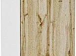 Шкаф пенал с 2-мя дверцами Флэт Wotan Oak 2S/Белый 2336*400*574