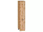 Шкаф пенал с 2-мя дверцами Флэт Wotan Oak 2S/Дуб Вотан 2132*400*574
